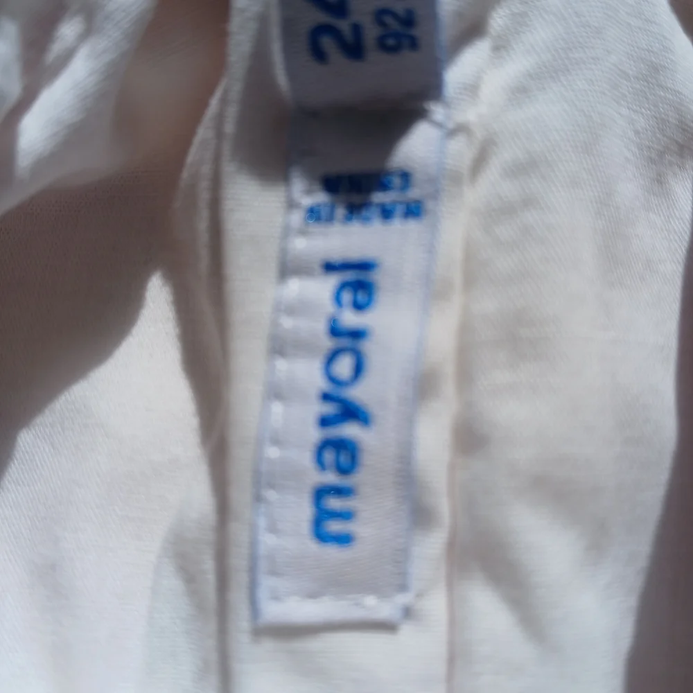 Mayoral Red Floral Dress with White Peter Pan Collar - NWOT - 24 Months - Picture 4 of 5